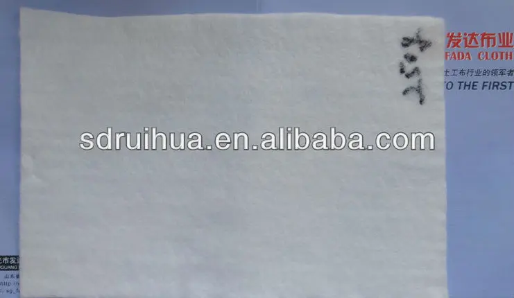 
рециркуляции полиэфирной нетканый геотекстиль как бетон ткани для строительства 