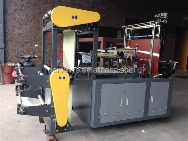 Полностью автоматическая машина для герметизации и резки пластиковых пакетов для футболок с компьютерным управлением