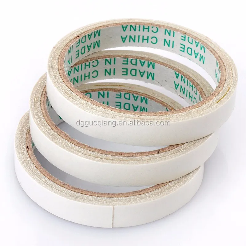 wholesale free sample2016 hot sale strong adhesive opp double sided tape with solvent glue for sticking by China