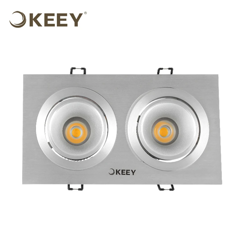 KEEY Two Heads Led Grille Panel Light Truck Grille Guard for Showroom QYR2-GS601N-2