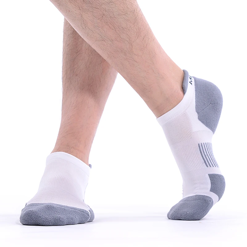 
MEIKAN Custom Unisex Short Socks Quick Drying Anti slip Running Sport Gym Sport Men Ankle Compression Socks 