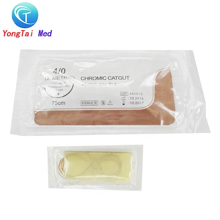 High quanlity surgical chromic catgut suture thread with lowest Price