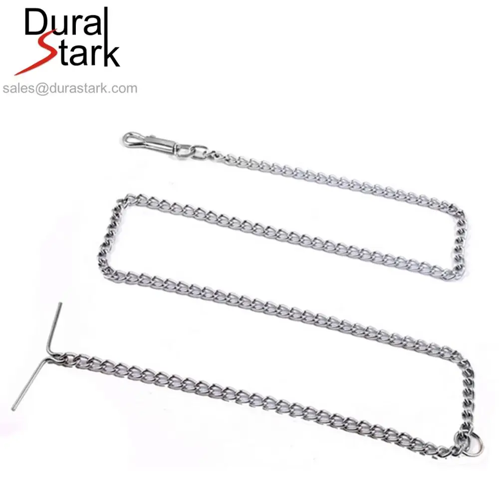 Stainless Steel Dog Chain Leash Steel with Clip Lock Surya Original Chokechain