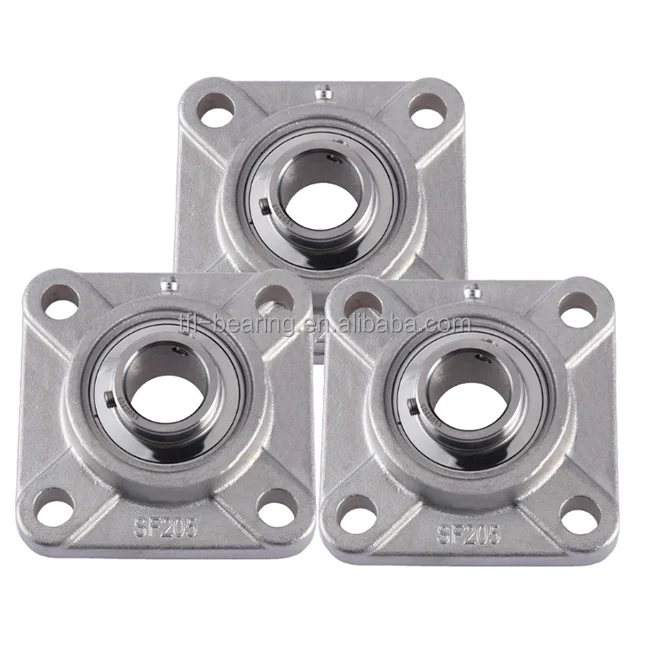Stainless Steel SUCF206 Pillow Block Bearing Unit SF206 Housing