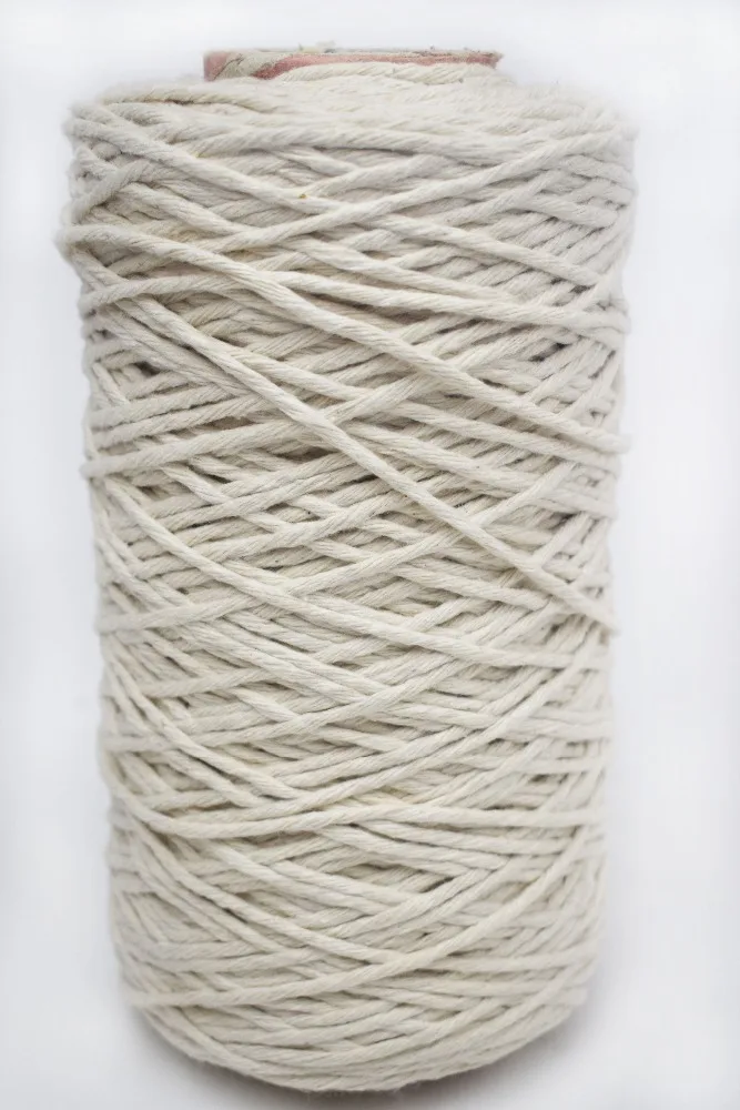 
Bleached White Cotton Mop Yarn 