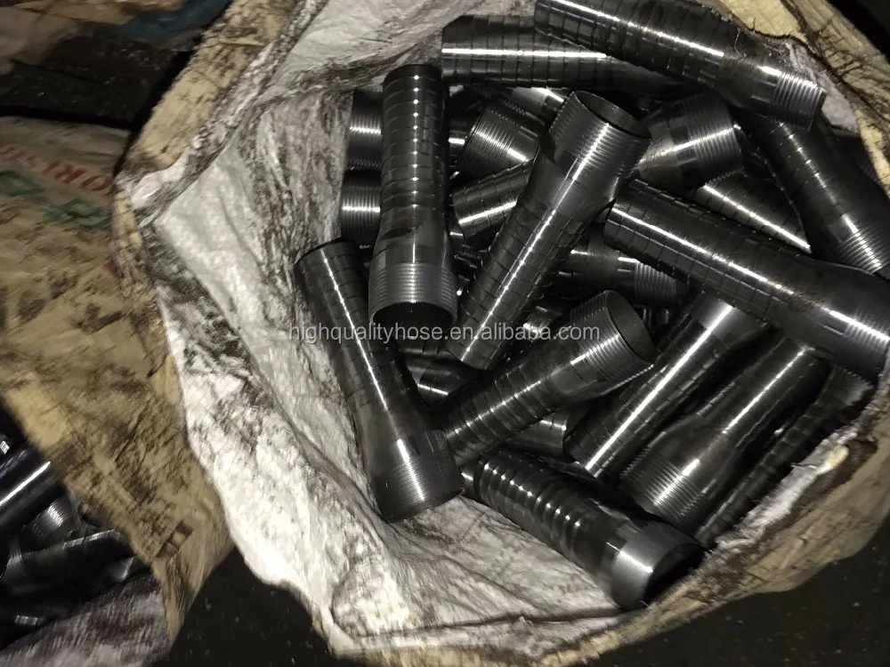 NPT Standard King Combination Pipe Nipple Steel Plated, KC Nipple