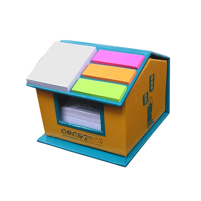 custom house shaped sticky note pads