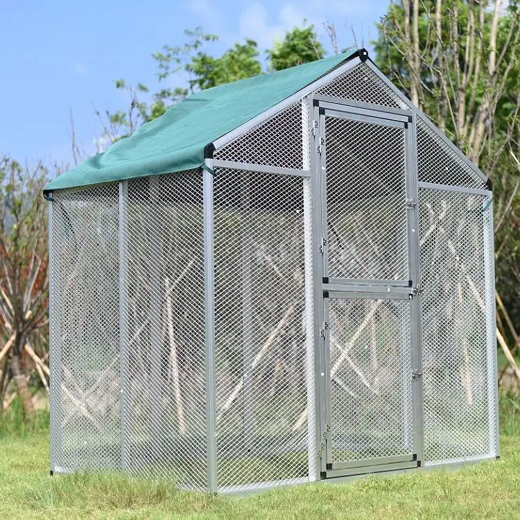 new aluminum bird aviary breeding cage