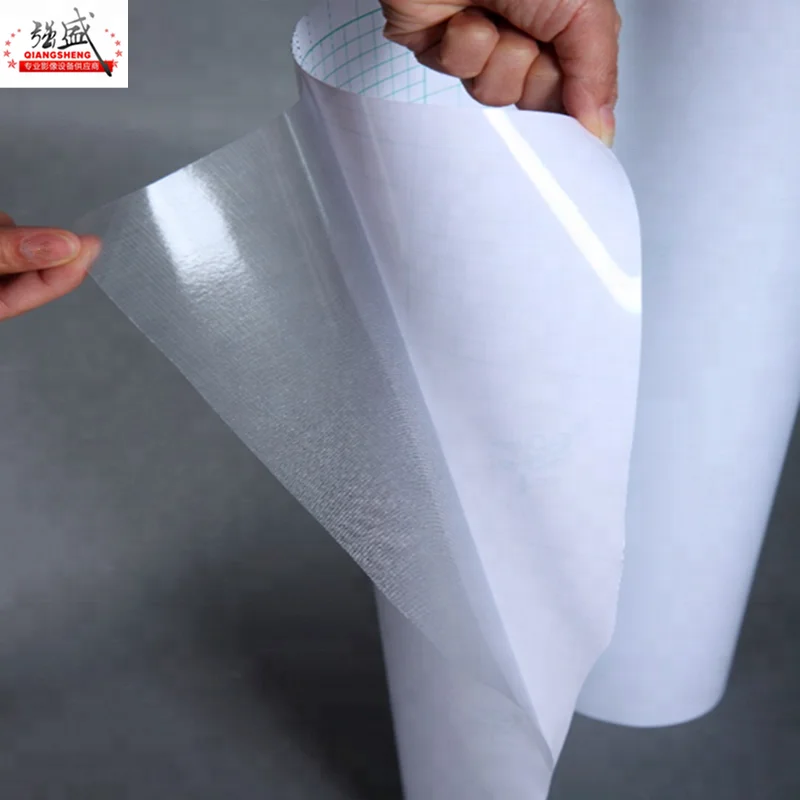 25 Inch Roll Photo Cold Lamination Plastic Film for Photo Laminating