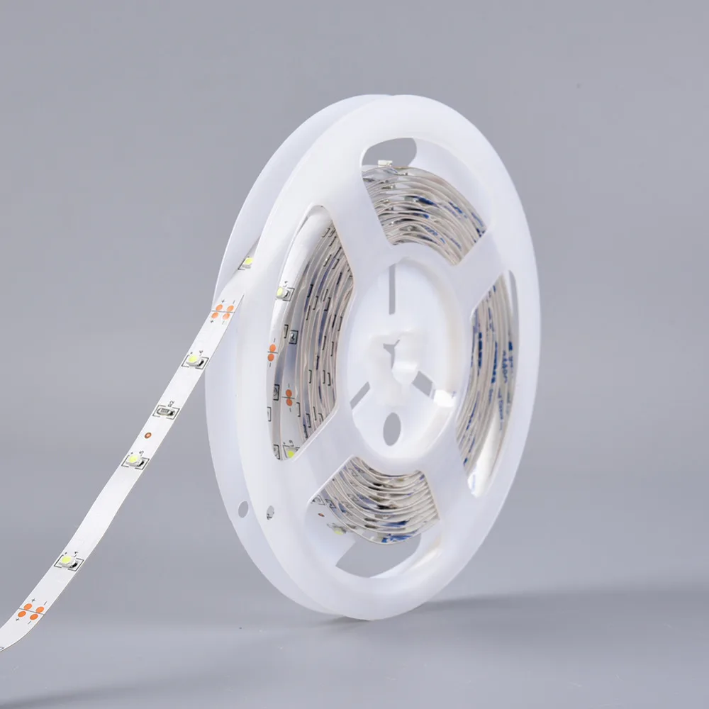 China direct import Christmas led strip lights tape 3528 warm white IP20 Dimmable