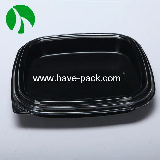 Square HP-36 sushi container box anti-fog plastic plate trays
