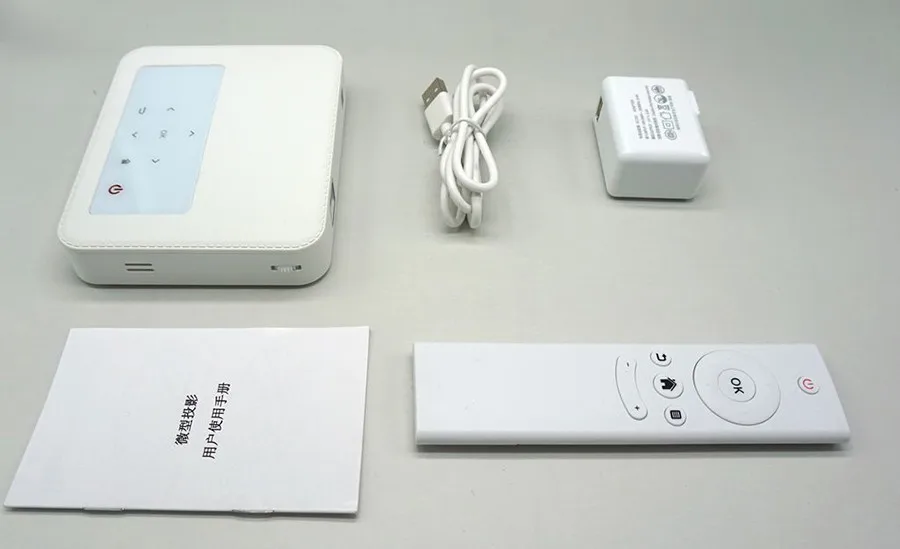 Портативный мини android 4.4 dlp Проектор для iphone Android телефон Портативных ПК