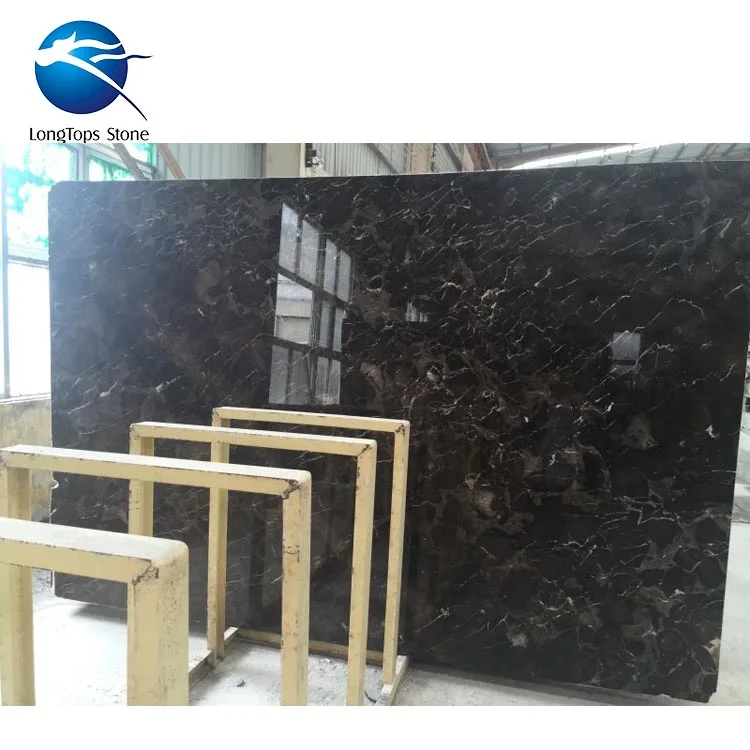 Wholesale dark emperor brown marble brown