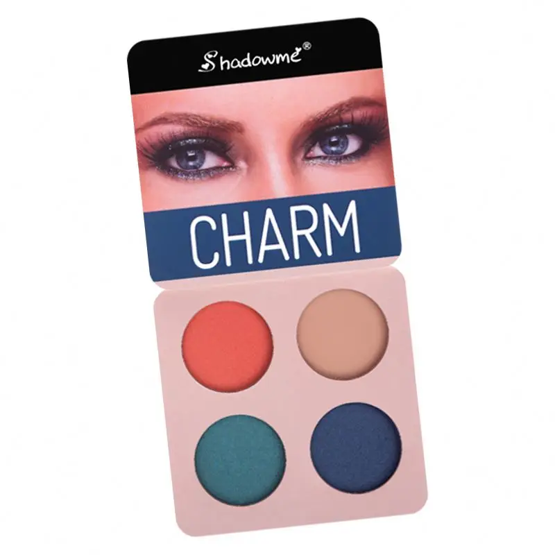 4 Colors waterproof Portable Long lasting Eye shadow Palette set