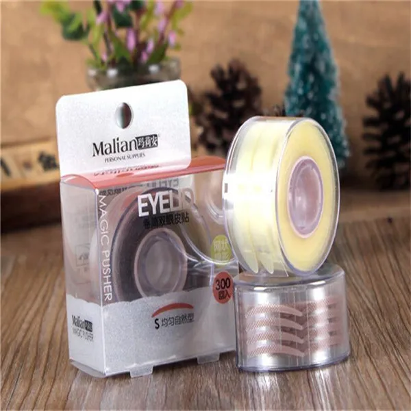 Натуральные водостойкие невидимые наклейки для век (S,M,L)