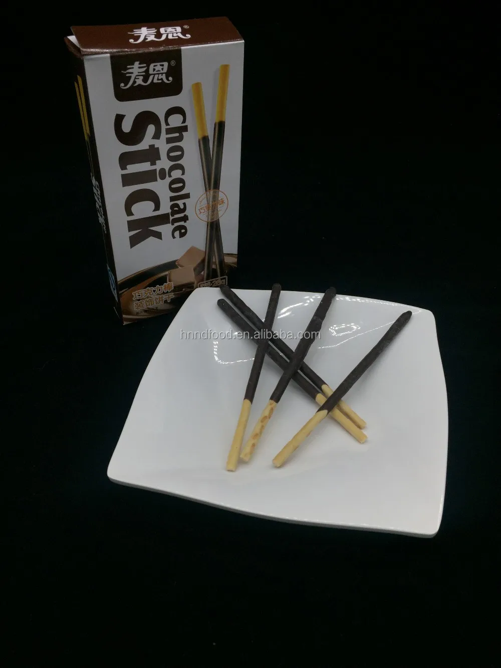 Best selling  Biscuit Stick Coated with Chocolate  flavors of stick-coated biscuits are newly launched 26g