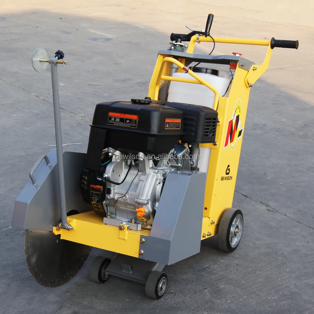 Gasoline Engine Floor Cutting Machines with 400-500 Blade