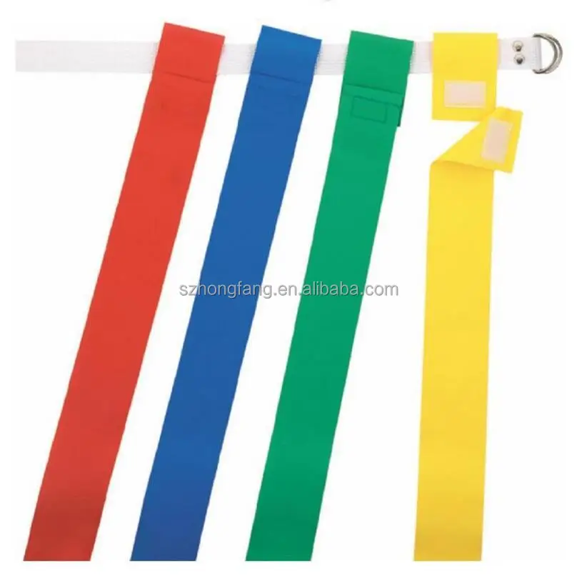 Custom logo wholesale cheap flag football belts