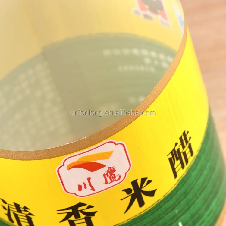 Custom plastic heat shrink sleeve bottle labels for drinking