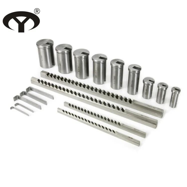 
HSS metric keway broach set aliexpress/broaching set with shim and bushing 