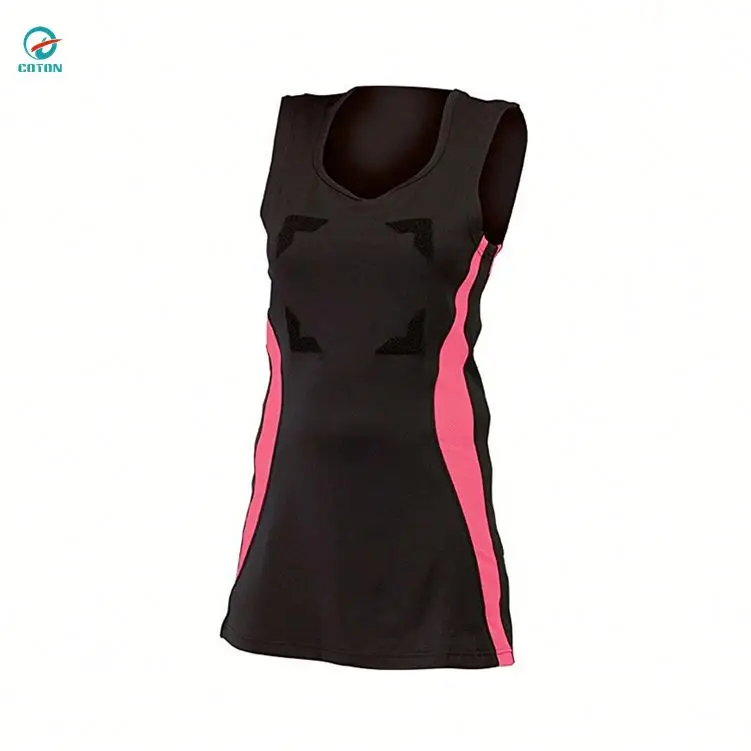Factory Supplying Sublimation Printed Print Netball Dresses Sportswear