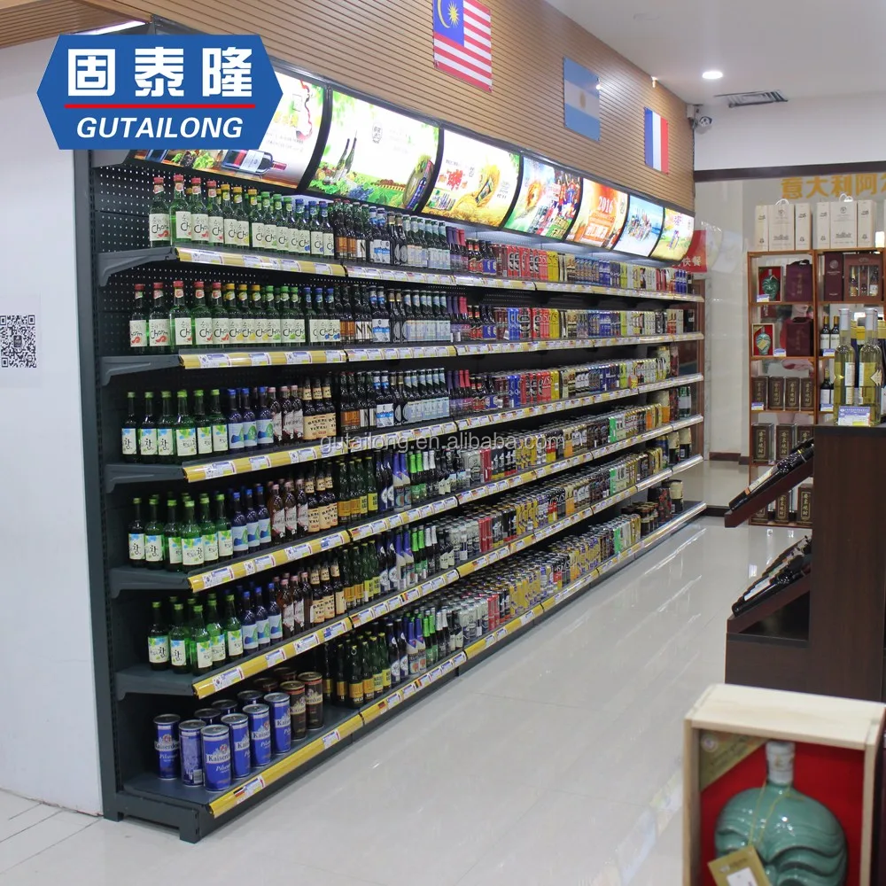 Коммерческая полка для продуктовых магазинов выставочные полки супермаркетов магазин