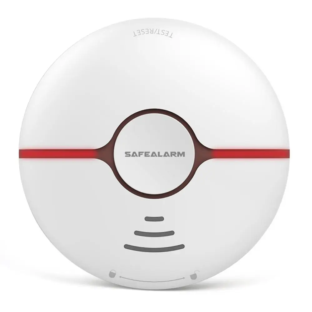 
EN14604 Approved High Sensitivity 10 Years Battery Operated WiFi Photoelectric Smoke Detector with Loud Voice 