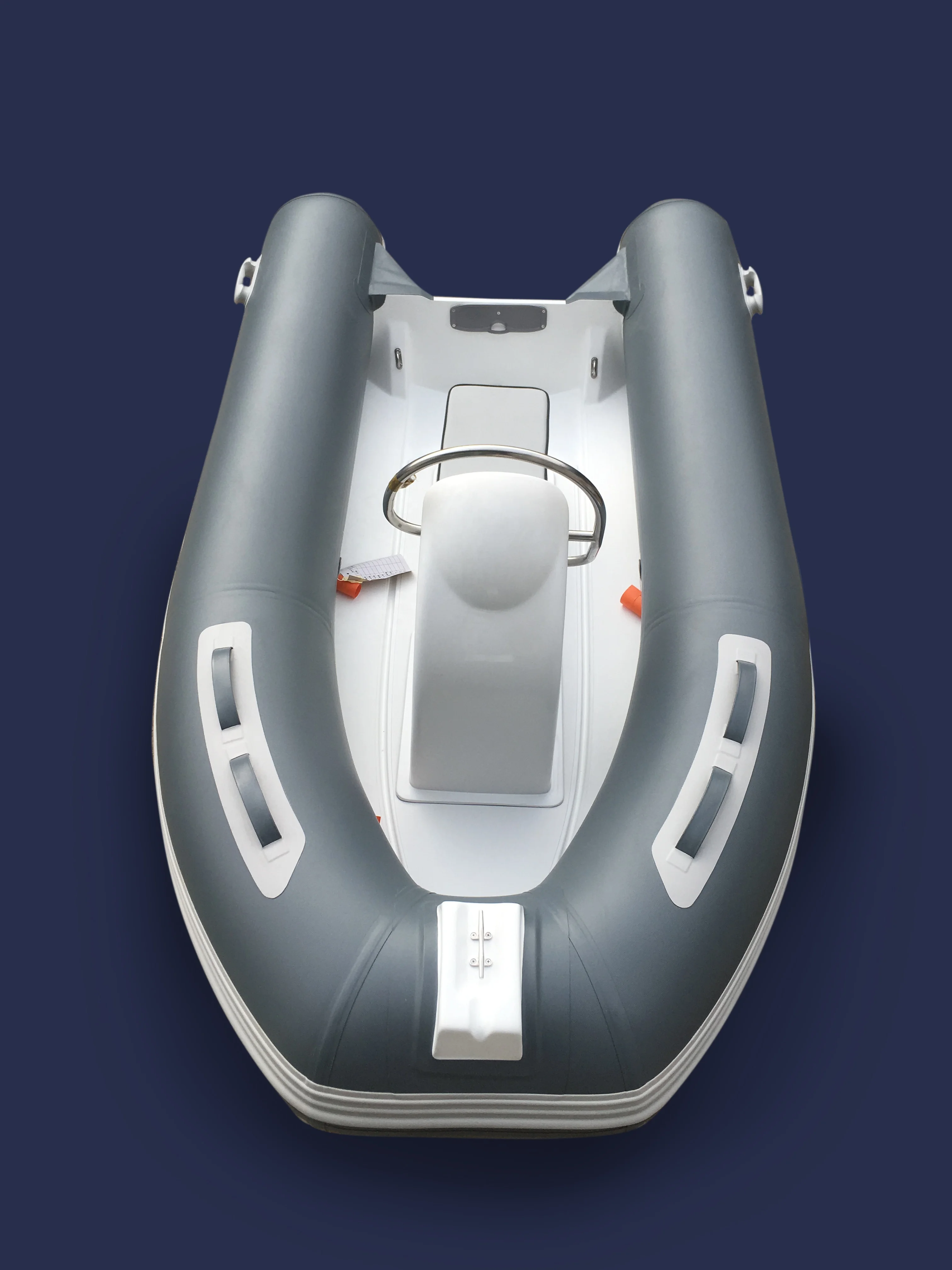 Goboat RIB300 3.0M 10Ft High Performance Aluminum Double Hull Deep PVC Hypalon Inflatable Boats For Sale RIB300