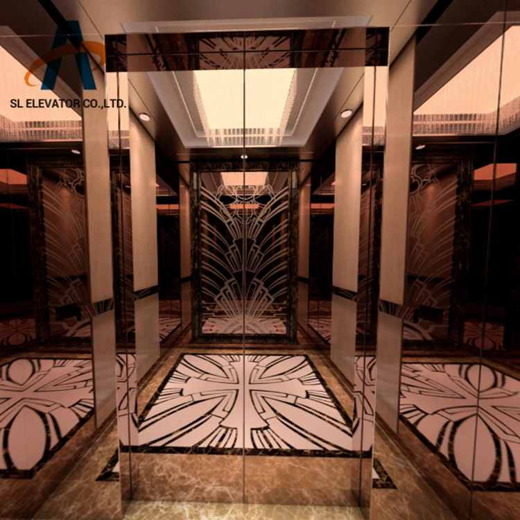 Artificial design High quality noiseless operation Villa home elevator lifts price in China