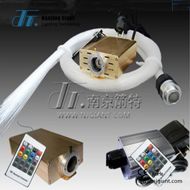 Комплект для оптоволоконного освещения Flash LED 27 Вт, волоконно-оптический световой двигатель