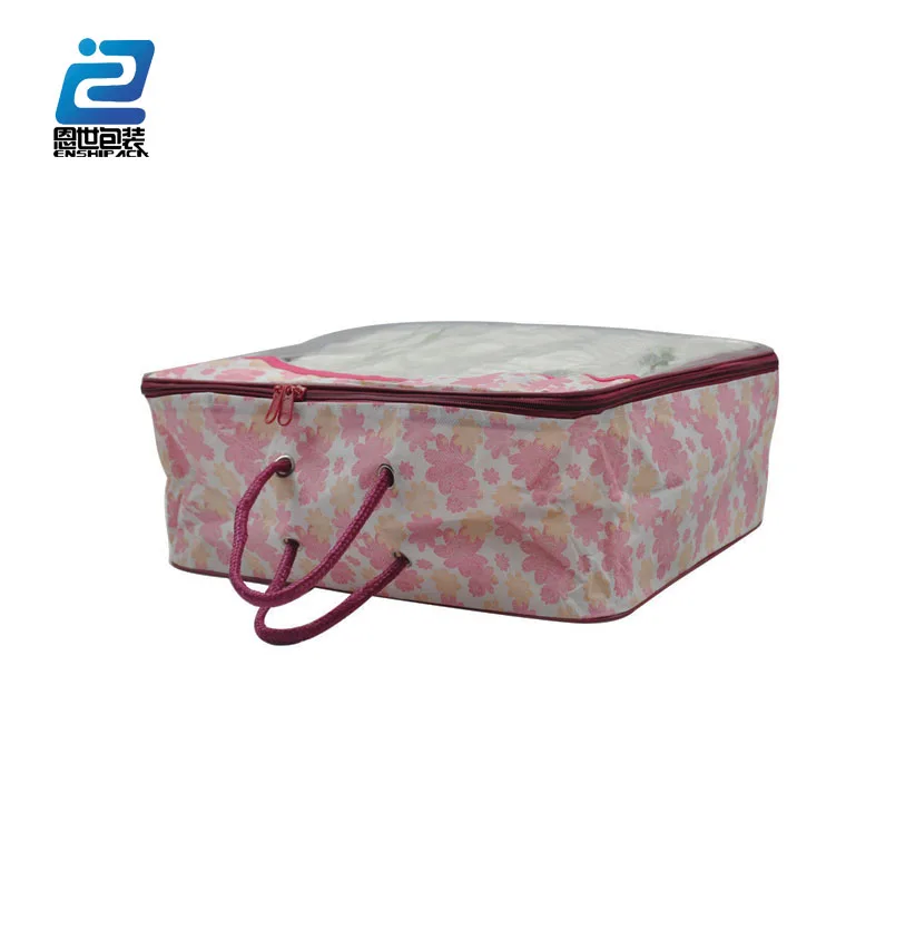 Bag Type transparent clear plastic vinyl PVC zipper pouch