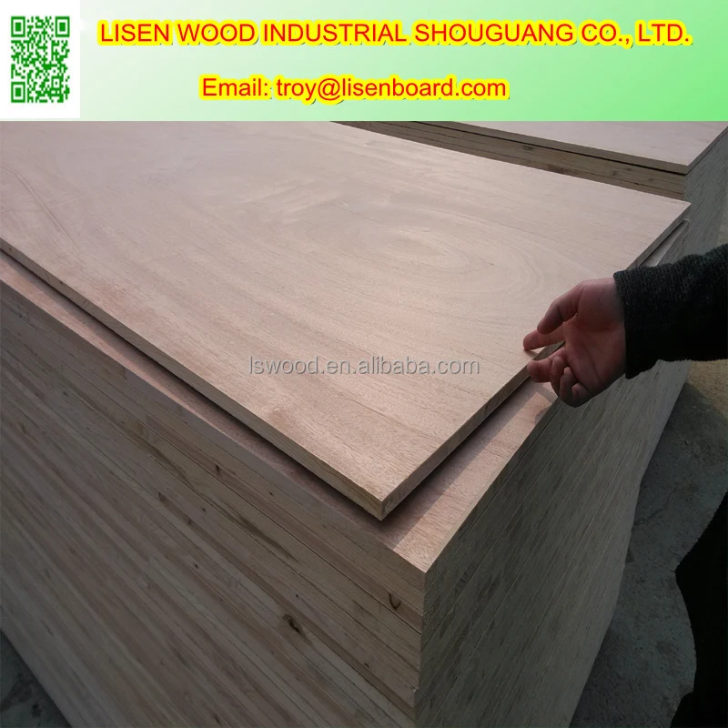 
Good quality and best price 1220*2440*18mm Poplar Block board for furniture, China exporter 