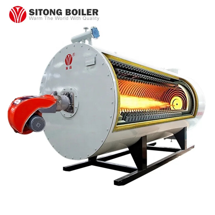 Сертификат ISO9001 1000kw 2000kw, тепловой жидкостный нагреватель на природном газе