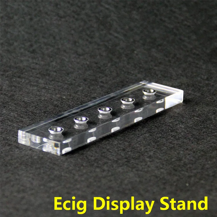 Wholesale 510 cartridge show stand E-cigarette display stand vape atomizer holder with 5 holes wholesale