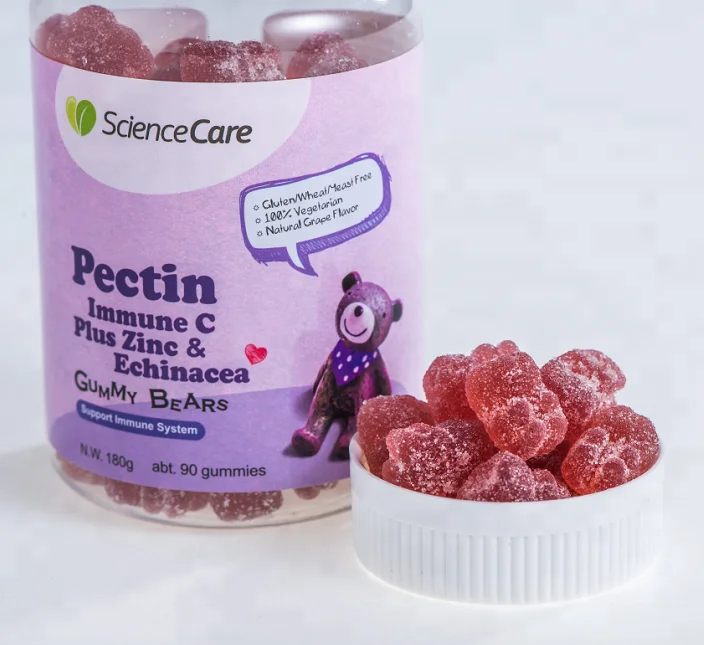 Детский иммунный C plus Zine и эхинацея, пектин, жевательные конфеты