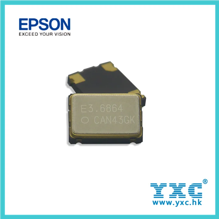 3.6864 мГц 7050 EPSON 1.6 В до 3.6 В Кварцевый Генератор ppm Электронные компоненты для смартфон