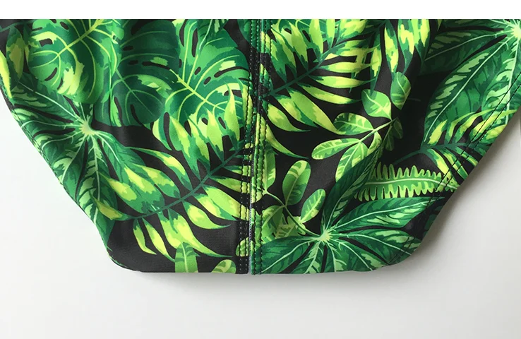 Wholesale custom printing polyester/spandex swimwear men swim briefs