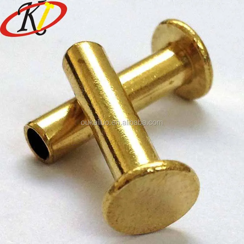 Brass M4 Threaded Hollow Screw Bolt