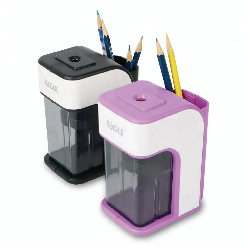 
 Автоматическая точилка для карандашей Eagle, лидер продаж, электрическая точилка для карандашей с USB или адаптером питания, забавная точилка для карандашей  
