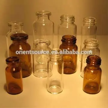 2 dram test tube vials pharmaceutical vials glass vials with screw caps and dropper