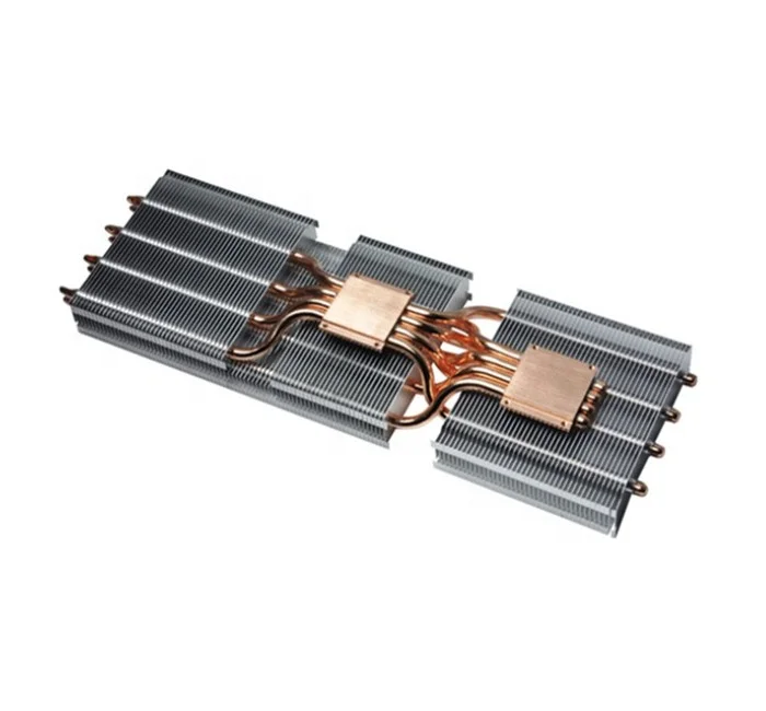 Aluminum Heatsink with 4 Heatpipe for Home Appliances/ VGA