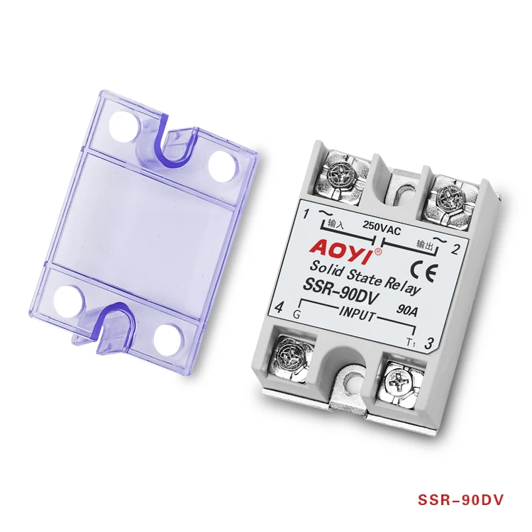Intelligent New and Original Single Phase Solid State Relay SSR-90DV with Lower Price