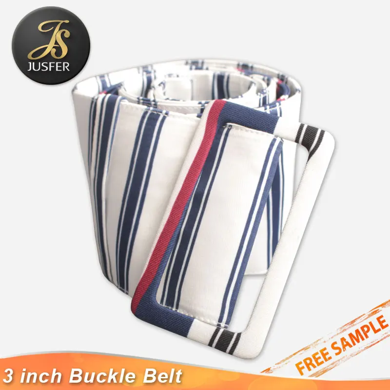 OEM ladies garment new fashion elastic fabric belt