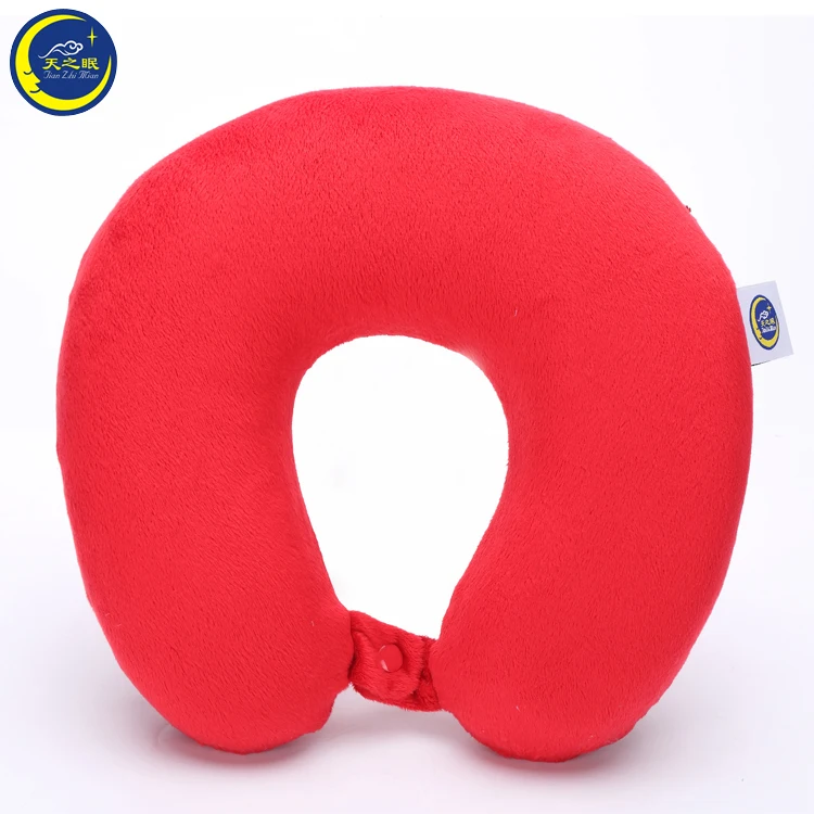 
personalized support u shape soft filling air memory foam custom pillow 