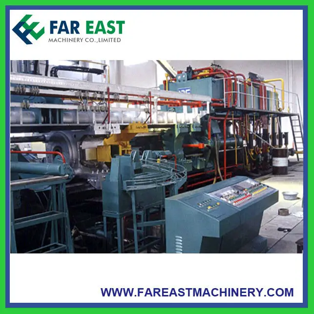 Continuous copper flat Extrusion Machine for Copper Flat Wire 80mm copper bar drawing extrusion production line