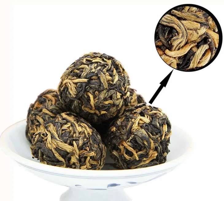 Best Chinese Tea Factory Price Yunnan Black Tea Dragon Pearls tea