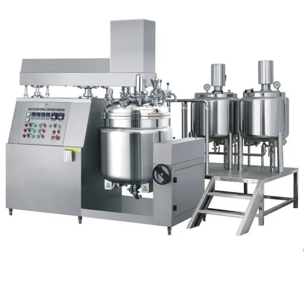 vacuum emulsifying mixer homogenizer for different paste product CE Certificate GMP Standard