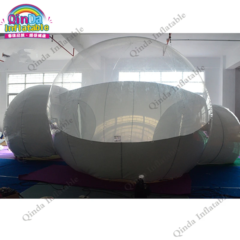 
China manufacturers roof top camping tent waterproof outdoor igloo inflatable clear tent with bubble rooom 