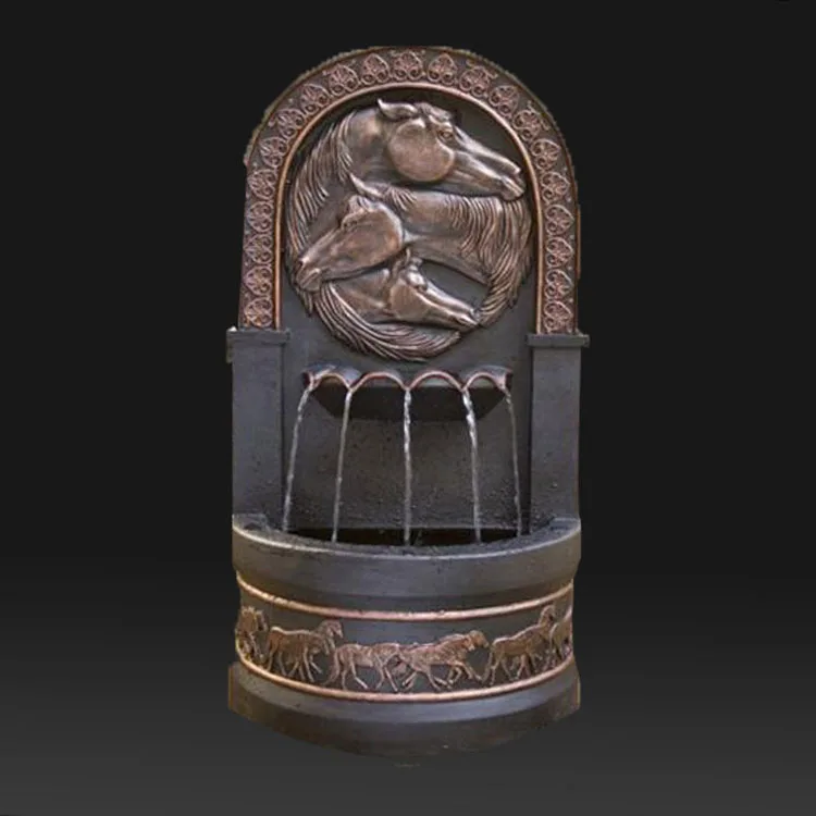 Garden decoration stone marble wall fountain french for sale