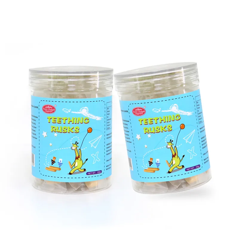 100g Healthy Infant Cereal Teething Rusks Biscuits For Baby children biscuit sticks